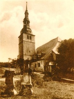 Oberkirche um 1920 aus nordwestlicher Richtung